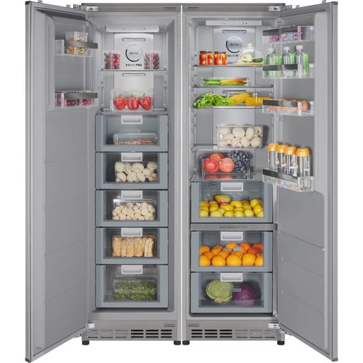 Холодильник СБС встраиваемый HIBERG i-RFB 35 NF + i-FRB 35 NF